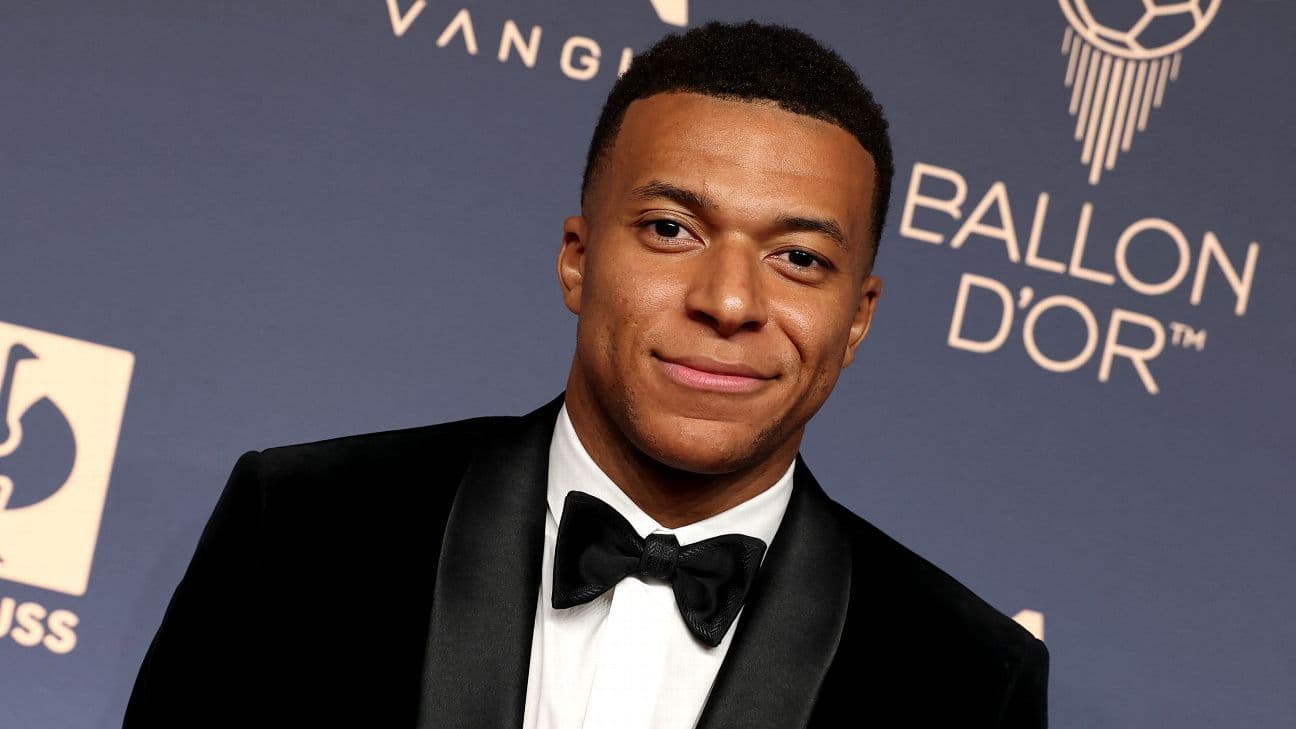 Mbappé se acerca al Balón de Oro: todas sus posiciones desde 2017