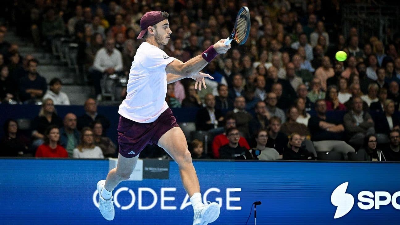 Fran Cerúndolo no pudo recuperarse de la eliminación en Bruselas y sufrió otra dura derrota en su debut en Viena