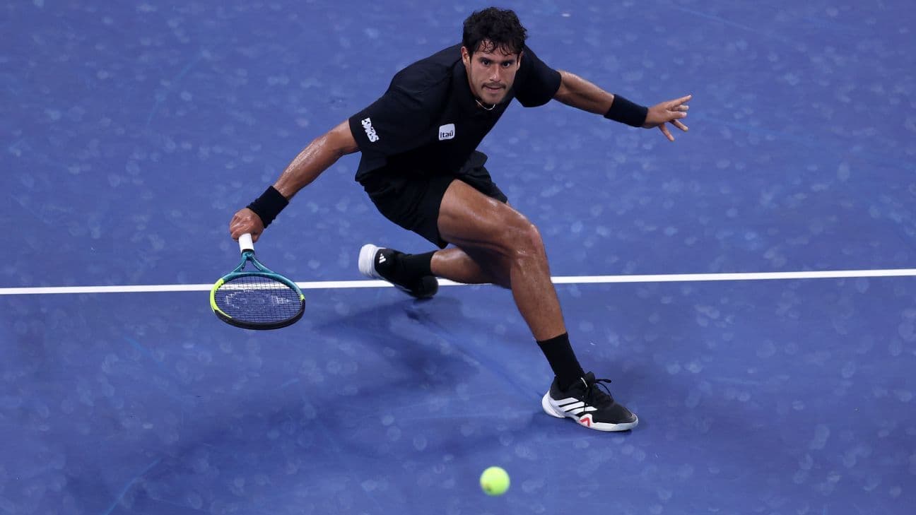 Daniel Vallejo hizo historia en Tokio: consiguió la mejor victoria de su carrera y del tenis paraguayo en 23 años