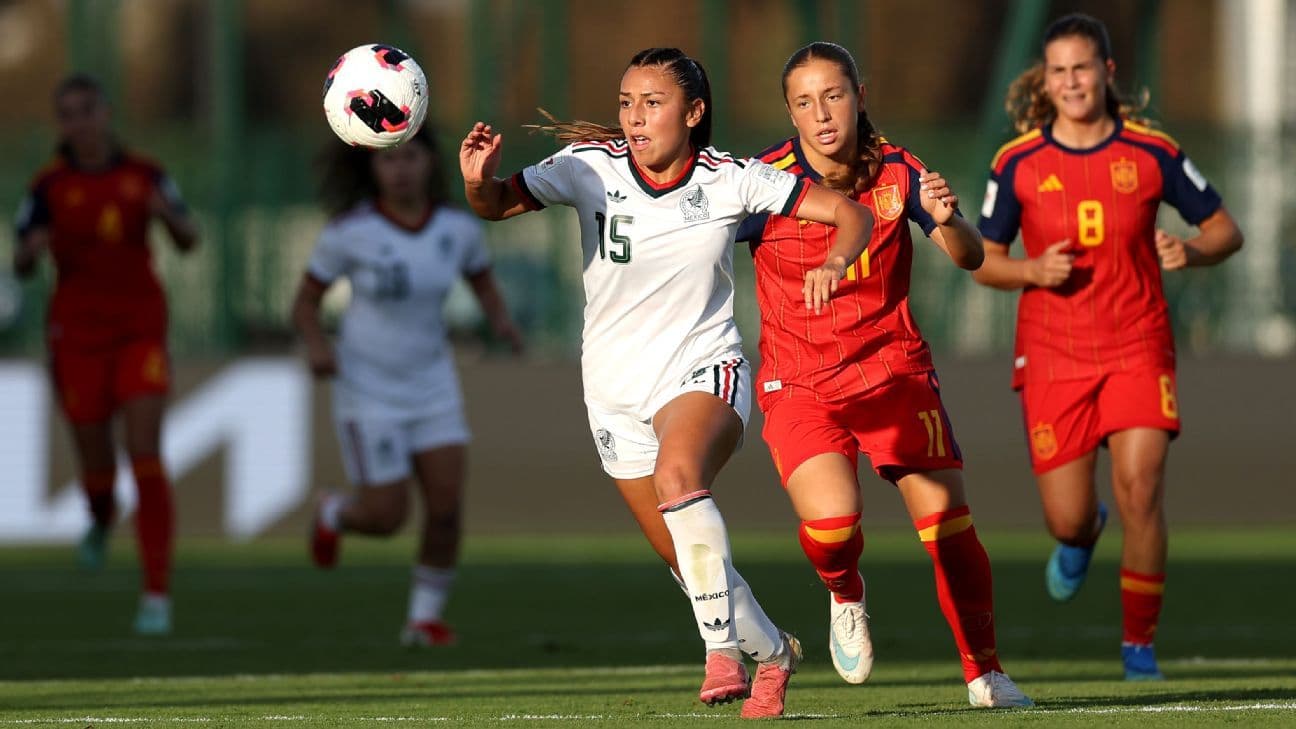 México perdió ante España en debut del Mundial Sub-17