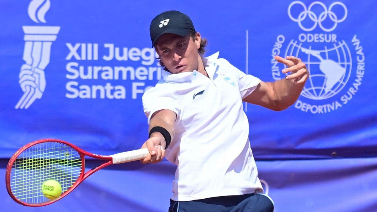 Lautaro Midón encabezó los triunfos argentinos en la primera ronda del Challenger de Curitiba