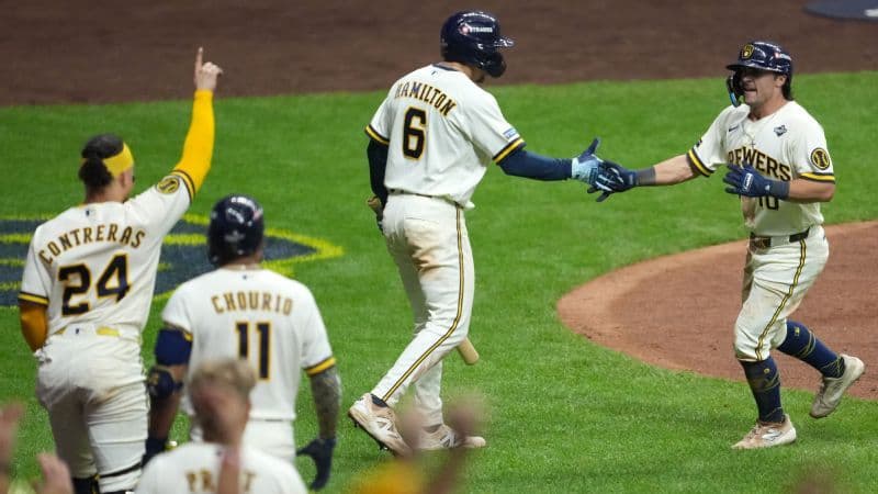 Frelick y Pratt impulsan remontada de Brewers sobre Rays
