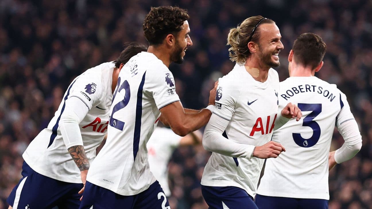 Tottenham venció a Coventry City, logró su primera victoria y salió del fondo