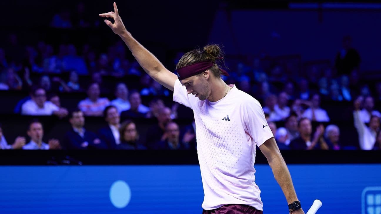 En su primer partido como N°1, Zverev logró una aplastante victoria y se metió en semifinales del ATP 500 de Viena