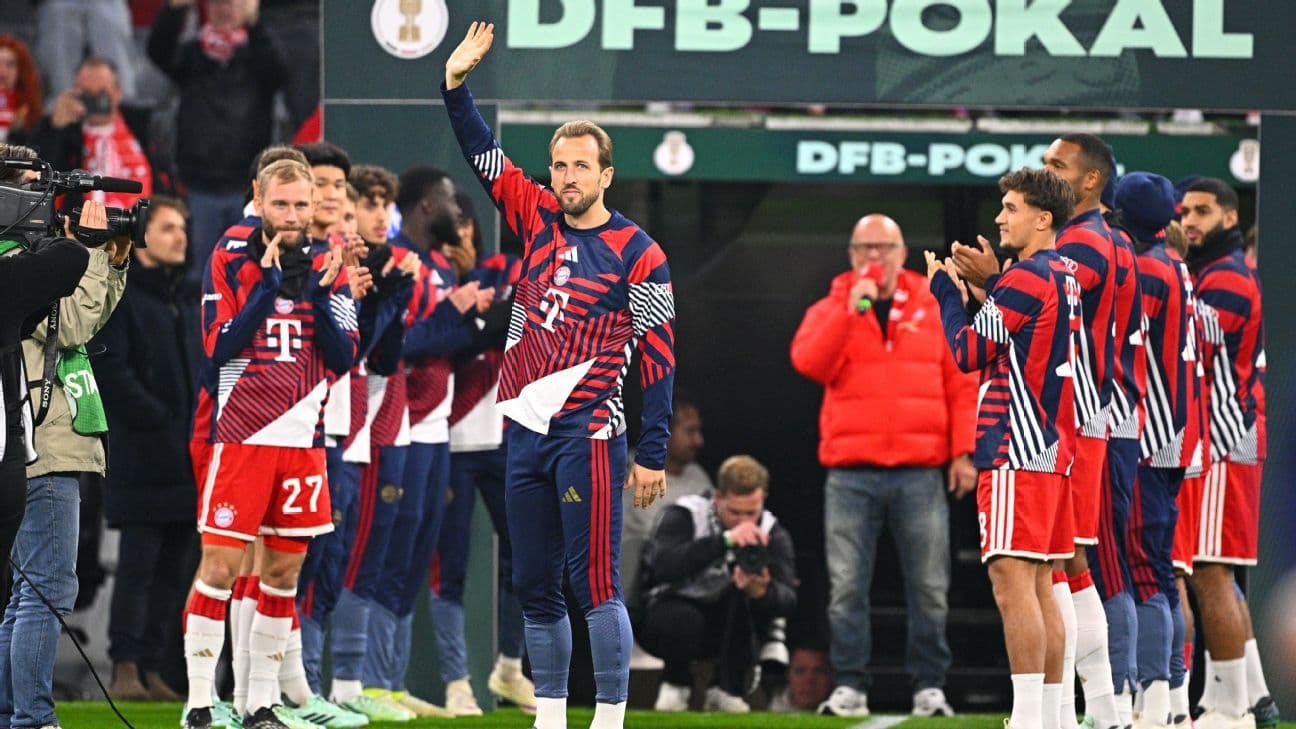 Pasillo de honor para el Balón de Oro: Harry Kane fue reconocido por sus compañeros de Bayern Munich