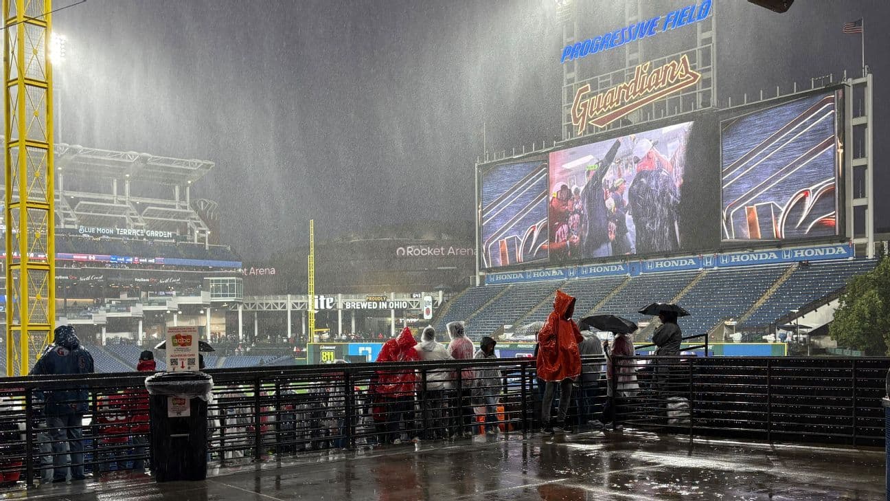 MLB pospone por lluvia Rays vs. Guardians, J4 de Serie de Campeonato