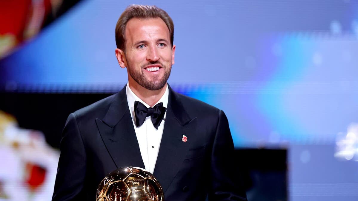 Harry Kane se corona con el Balón de Oro