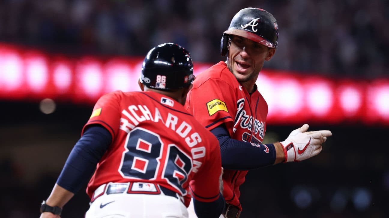 Braves gana a Phillies a punta de jonrones; va a Serie Divisional