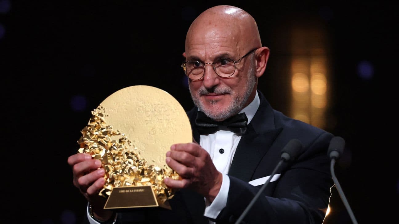 Balón de Oro: Luis de le Fuente gana premio a mejor entrenador