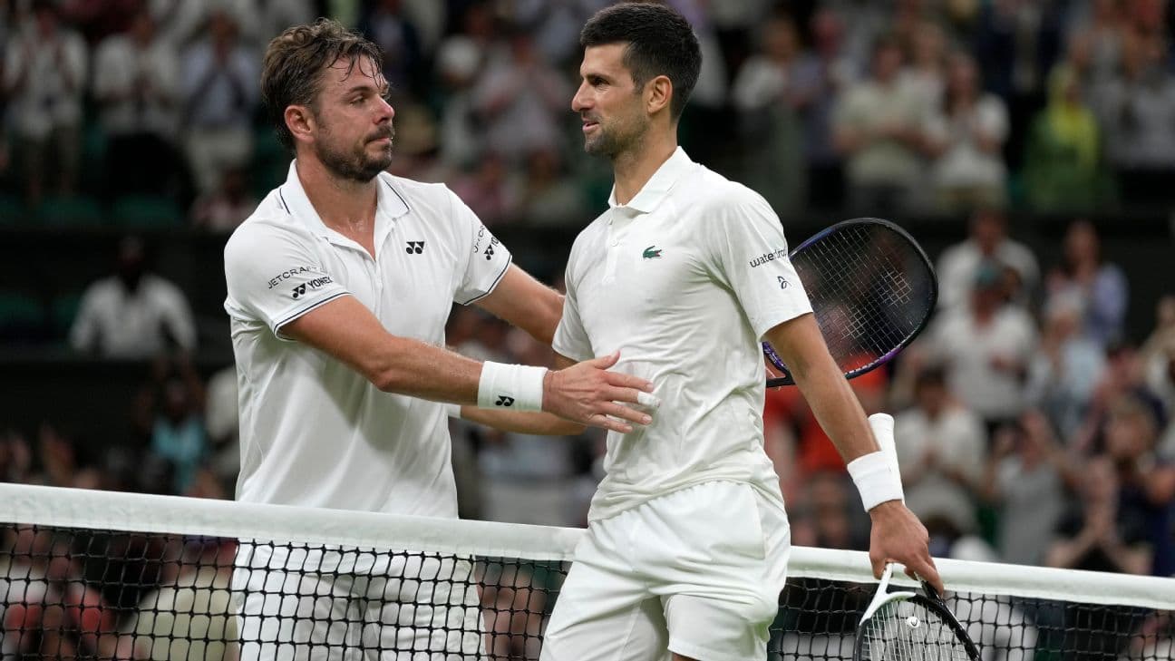 Enorme gesto: personalmente, Novak Djokovic pidió asistir al homenaje de Stan Wawrinka