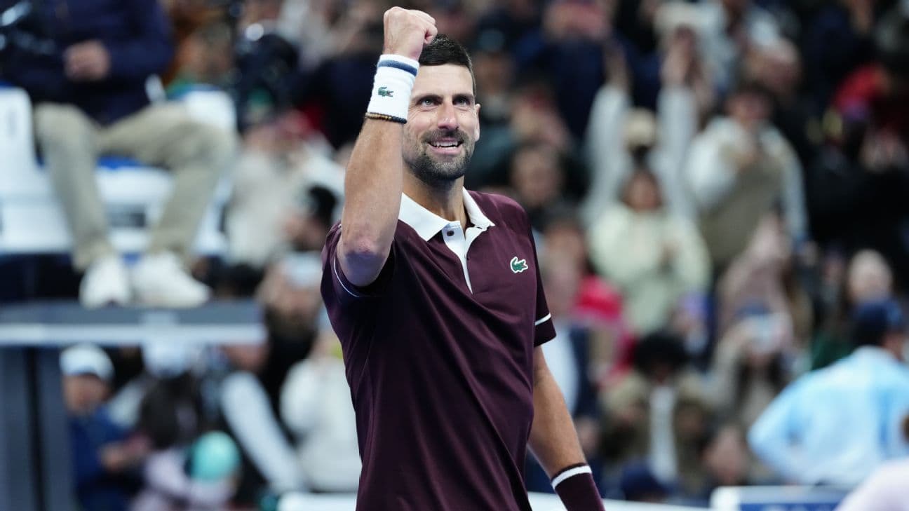 Djokovic, imbatible en Beijing: remontó un partidazo contra Zverev, extendió su invicto en China y se metió en la semifinal