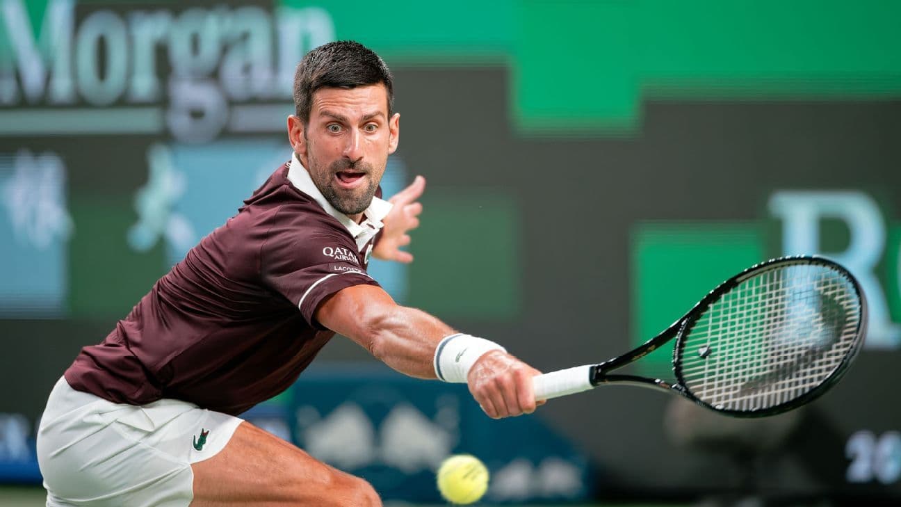 Djokovic respondió a las críticas y opiniones sobre que no entrena: "Me enojan otras cosas"