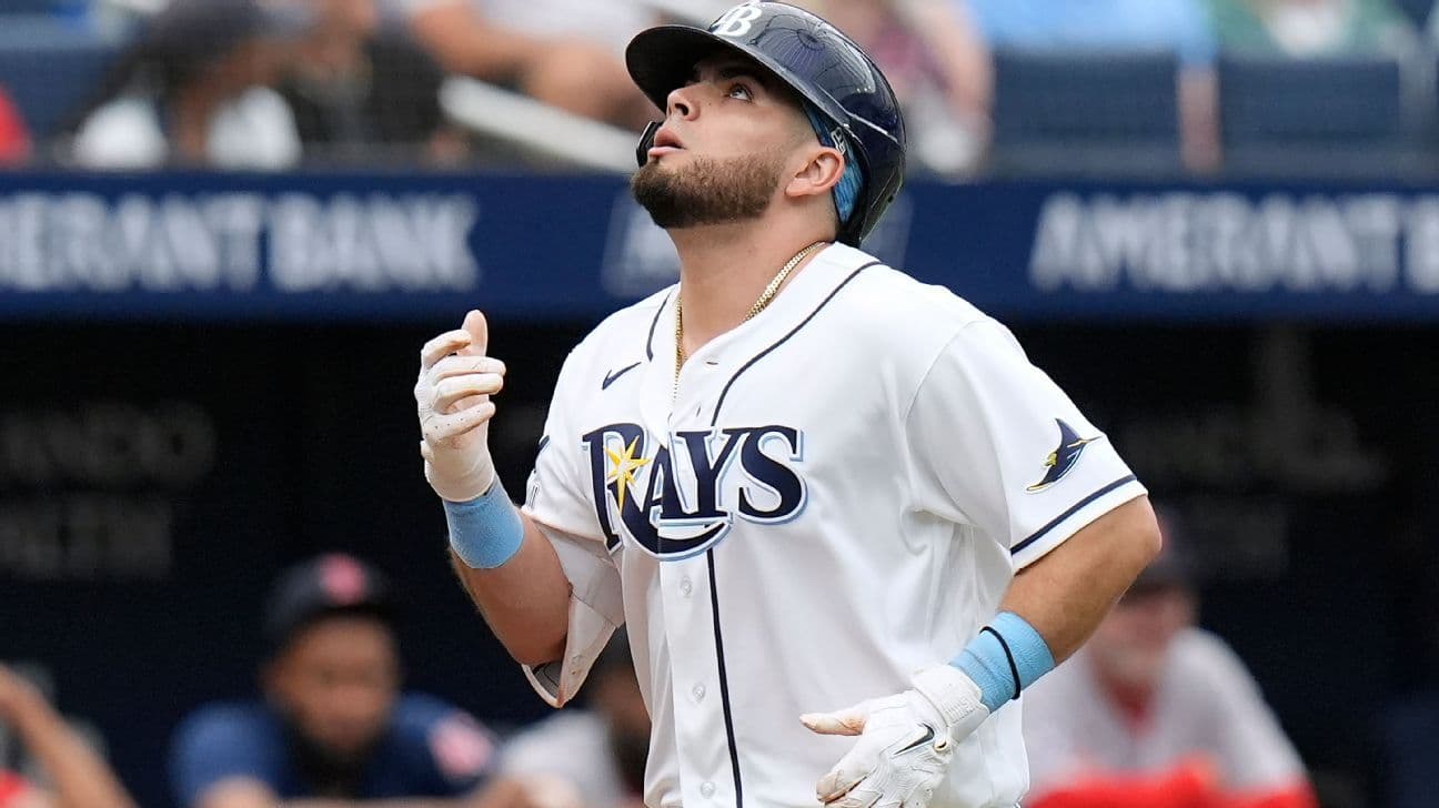 Jonathan Aranda y el reto de eliminar a Yankees con Tampa Bay