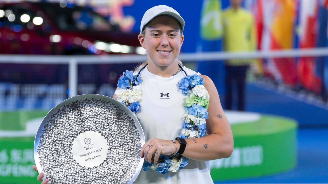 "Estoy sana y de vuelta en forma": Kartal lanzó un aviso luego de caer en la final del WTA 1000 de Wuhan