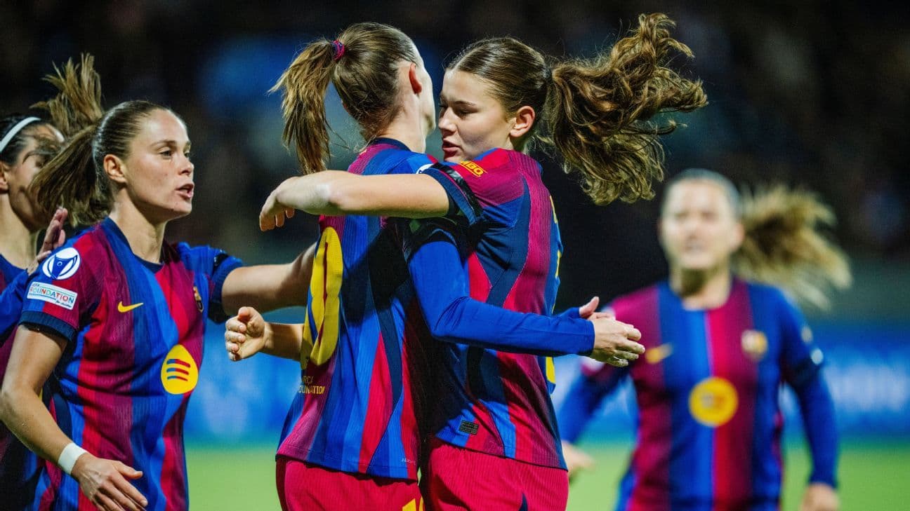 Champions Femenina: Barcelona vuelve a golear, revisa resultados de la J3
