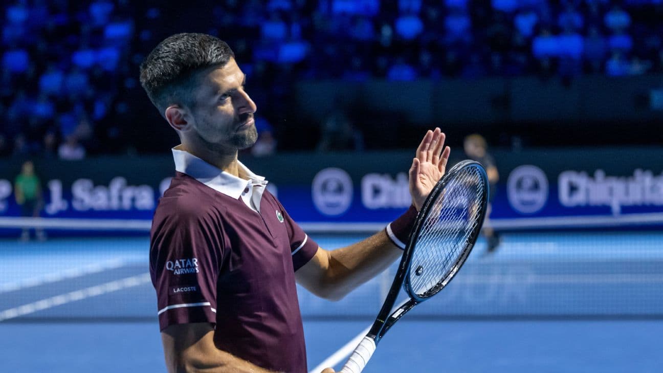 ATP Finals 2026: qué le falta a Novak Djokovic para clasificarse