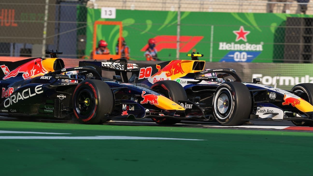 GP México F1: Max y Lawson penalizados por incidente