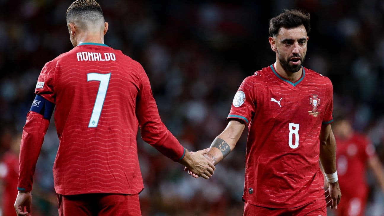 Bruno Fernandes revela que habló con Cristiano tras su salida