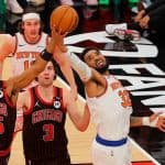 Towns doble-doble en triunfo de Knicks ante Bulls