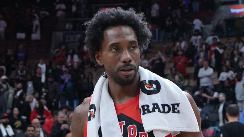 Raptors no contarán con Kawhi durante semanas debido a inflamación en la rodilla
