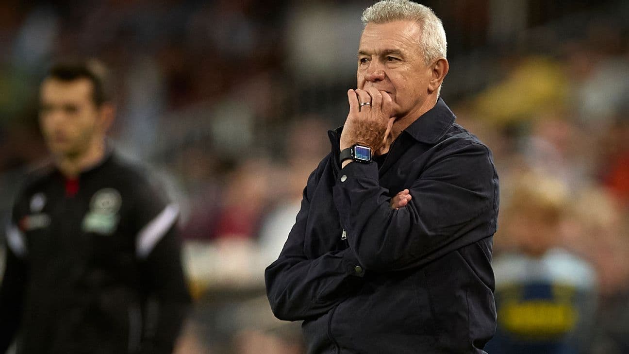 Aguirre: "Llevamos tres partidos sin ganar y eso me inquieta mucho"