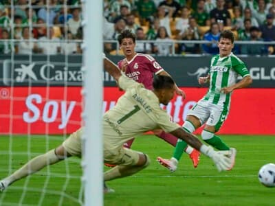 Real Madrid se queda sin pólvora ante el Betis y sufre primera revés