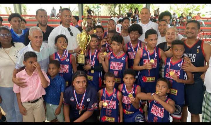 Pueblo Nuevo y UDEBA se coronan campeones del Torneo Minibasket de Santiago 2026 - ABASACA | Baloncesto Superior de Santiago