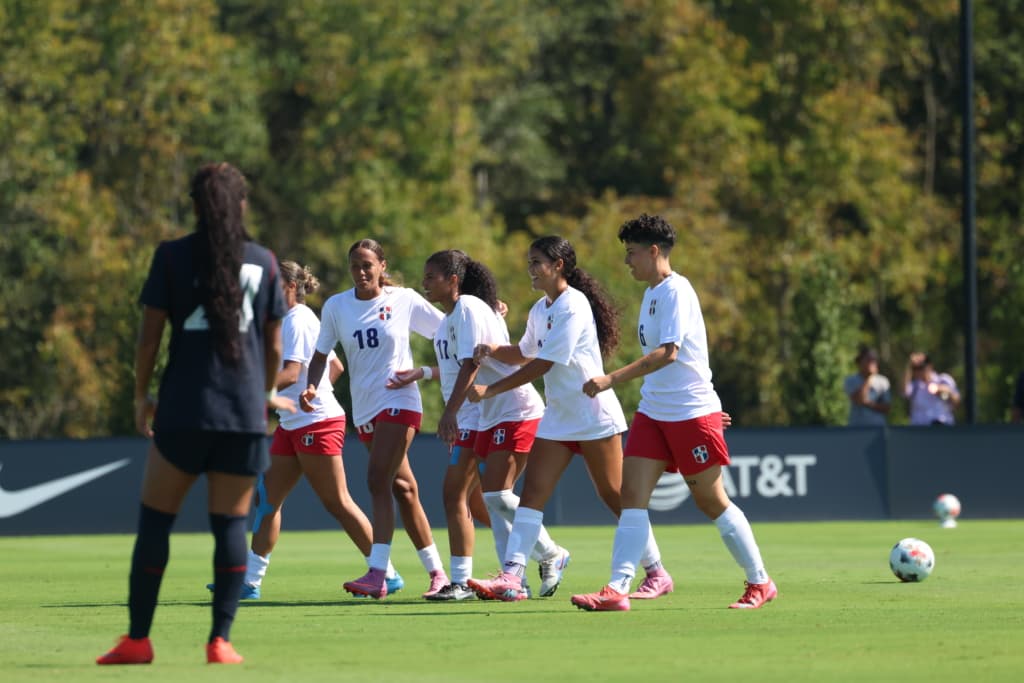 República Dominicana cerró gira de preparación ante Estados Unidos Sub-23 en ventana FIFA Femenina de octubre